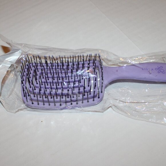 Lilla Rose Other - Lilla Rose Hair Brush Purse Size Hairbrush Purple Handle Accessory
